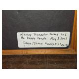 Lot of (2) Swan theme Art Work - Joyce Kleven -