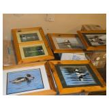 Lot of (5) Bird theme Art Work - Joyce Kleven -