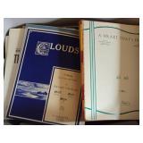 Lot of (2 Totes) Sheet Music