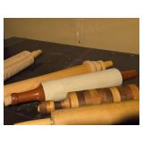 Lot of (5) Rolling Pins