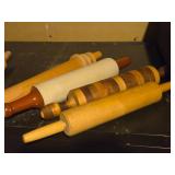 Lot of (5) Rolling Pins