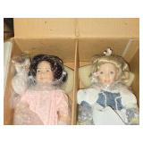 Ashton Drake Sugar and Spice Cinderella Porcelain Dolls