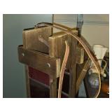 Vintage Rustic Wood Lantern