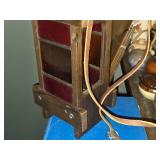 Vintage Rustic Wood Lantern
