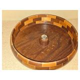 Vintage California Redwood Tree Nut Bowl