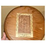 Vintage California Redwood Tree Nut Bowl