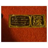 Lot of (2) Brass Book Ends