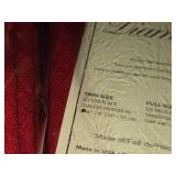 Lot of (2) Faribault Woolen Mills Cotton Blanket 66" x 96"