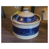Scandinavian Smor Lidded Stoneware Dish