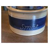 Scandinavian Smor Lidded Stoneware Dish