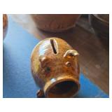 Handcrafted Ceramic Pottery Piggy Bank