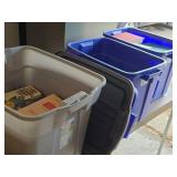 Lot of (3 Totes) Books
