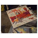 Lot of (2 Crates) Vinyl Record Albums in Sleeves