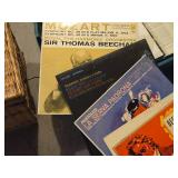 Lot of (2 Crates) Vinyl Record Albums in Sleeves