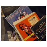 Lot of (2 Crates) Vinyl Record Albums in Sleeves