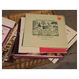 Lot of (1 Tote) Vinyl Record Albums in Sleeves