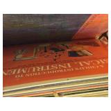 Lot of (2 Crates) Vinyl Record Albums in Sleeves