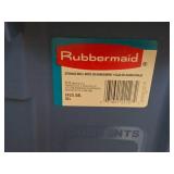 Lot of (7) Tote Bin with Lid