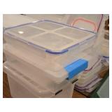 Lot of (14) Snap-Top Storage Bins
