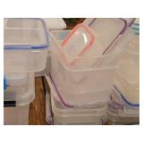 Lot of (14) Snap-Top Storage Bins
