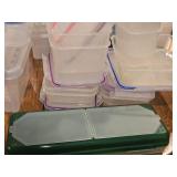 Lot of (14) Snap-Top Storage Bins