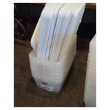 Lot of (14) Tote Bin with Lid