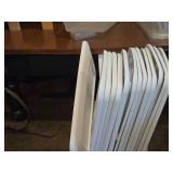 Lot of (14) Tote Bin with Lid
