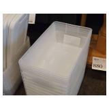 Lot of (19) Tote Bins | No Lids
