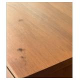 MCM StyleWalnut Dresser with Mirror