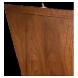 MCM StyleWalnut Dresser with Mirror