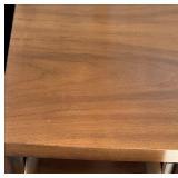 MCM StyleWalnut Dresser with Mirror