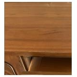 MCM StyleWalnut Dresser with Mirror