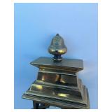 Mid 20th Century Bronze and gilt mirror wall sconce light