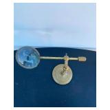 Brass magnifying stand