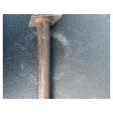 Vintage wood handle steel and screwdriver