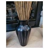 Beautiful Decorative Pots and Faux flowers and other decorativefaux plantlife