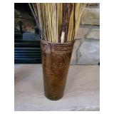 Beautiful Decorative Pots and Faux flowers and other decorativefaux plantlife