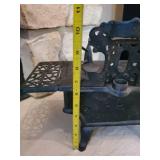 Vintage Crescent Miniature Cas Iron Wood Stove Salesmans Sample