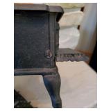 Vintage Crescent Miniature Cas Iron Wood Stove Salesmans Sample