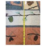 Gorgeous Patch Magic group inc blanket with outdoor theme