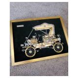 Very Unique Mixed Media Steampunk Wall Art made with various Metal Parts