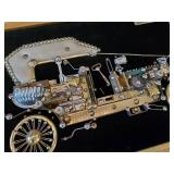 Very Unique Mixed Media Steampunk Wall Art made with various Metal Parts