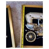 Very Unique Mixed Media Steampunk Wall Art made with various Metal Parts