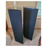 Set of 2 Tall Soundwave speakers