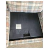 Beautiful Plaid Sleeper Sofa Couch with 2 Throw Pillows