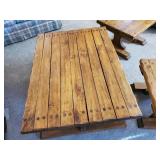 Set of 2 Handmade Side Tables and a Coffee Table all solid with a rustic vibe