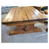 Set of 2 Handmade Side Tables and a Coffee Table all solid with a rustic vibe