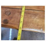 Set of 2 Handmade Side Tables and a Coffee Table all solid with a rustic vibe