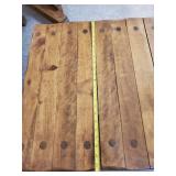 Set of 2 Handmade Side Tables and a Coffee Table all solid with a rustic vibe