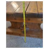 Set of 2 Handmade Side Tables and a Coffee Table all solid with a rustic vibe
